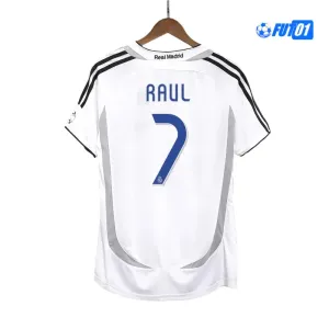 Camiseta RAUL 7 Futbol Real Madrid Local Primera Equipación 2006/07 Clasico