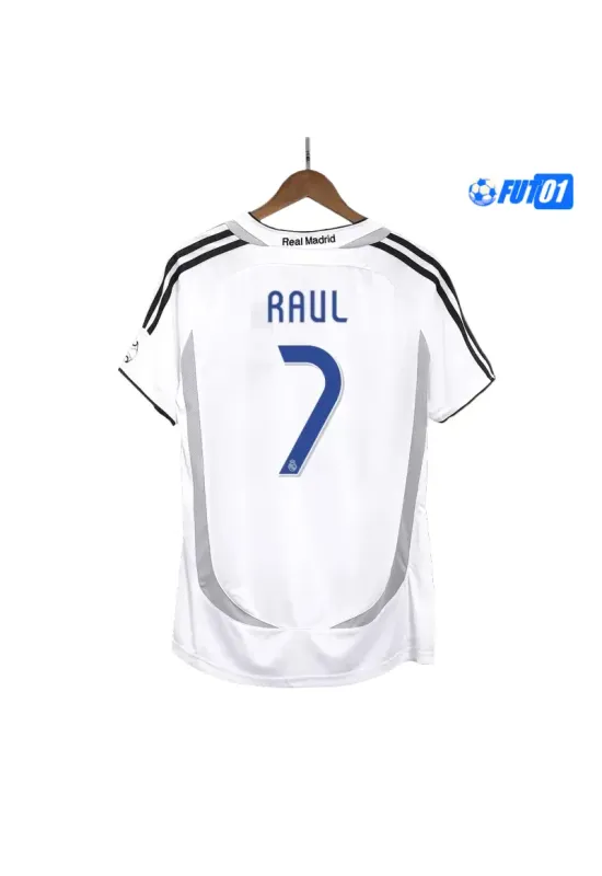 Camiseta RAUL 7 Futbol Real Madrid Local Primera Equipación 2006/07 Clasico