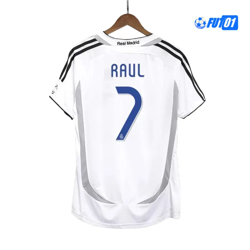 Camiseta RAUL 7 Futbol Real Madrid Local Primera Equipación 2006/07 Clasico
