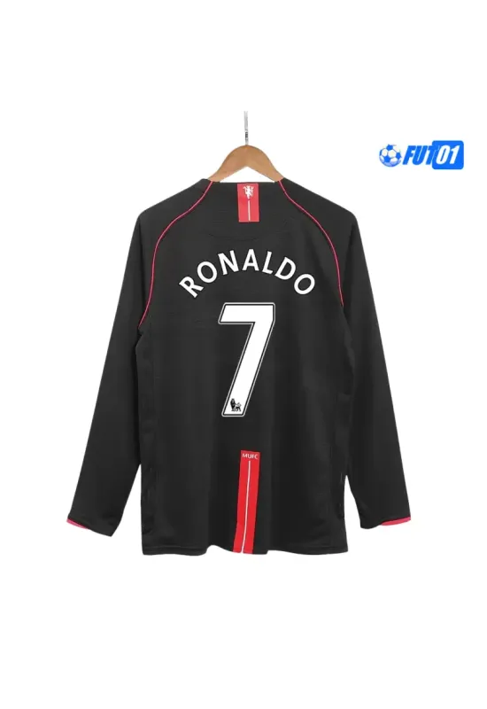 Camiseta RONALDO 7 Calidad AAA Manchester United Visitante 2007/08 Clasico ML