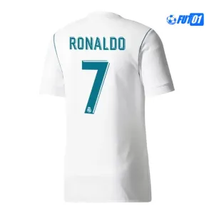Camiseta RONALDO 7 Calidad AAA Real Madrid Local Primera Equipación 2017/18 Retro