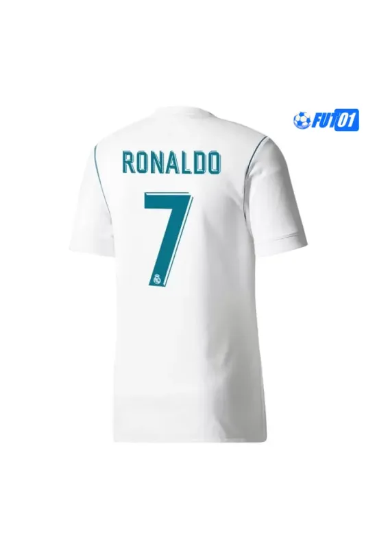 Camiseta RONALDO 7 Calidad AAA Real Madrid Local Primera Equipación 2017/18 Retro