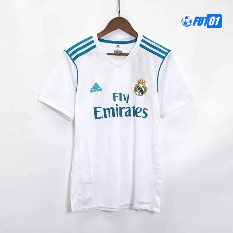 Camiseta SERGIO RAMOS 4 Calidad Premium Real Madrid Home Primera Equipación 2017/18 Vintage