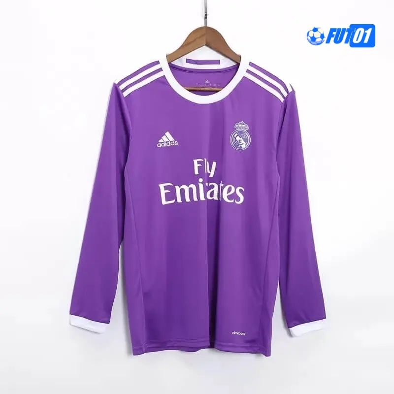 Camiseta SERGIO RAMOS 4 Calidad Premium Real Madrid Segunda Equipación 2016/17 Clasico ML