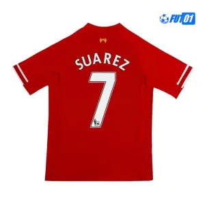 Camiseta SUAREZ 7 Calidad THAI Liverpool Home 2013/14 Clasico