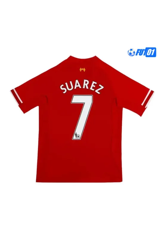 Camiseta SUAREZ 7 Calidad THAI Liverpool Home 2013/14 Clasico