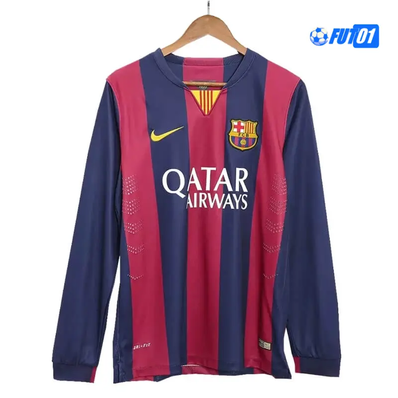 Camiseta SUÁREZ 9 Futbol Barcelona Home Primera Equipación 2014/15 Retro ML