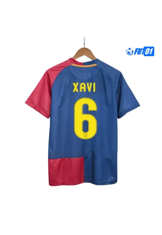 Camiseta XAVI 6 Replica Barcelona Home 2008/09 Vintage