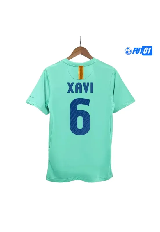 Camiseta XAVI 6 Barata Barcelona Away Segunda Equipación 2010/11 Retro