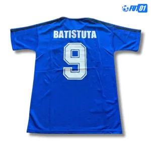 Camiseta BATISTUTA 9 Futbol Argentina Visitante 1994  Retro Clasico