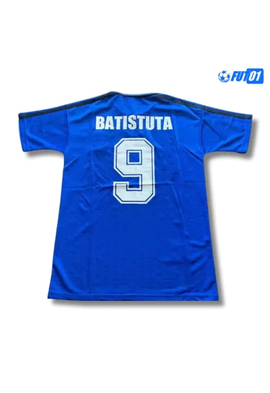 Camiseta BATISTUTA 9 Futbol Argentina Visitante 1994  Retro Clasico