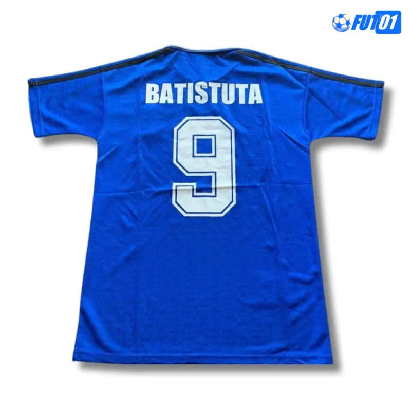 Camiseta BATISTUTA 9 Futbol Argentina Visitante 1994  Retro Clasico