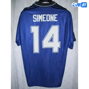 Camiseta SIMEONE 14 Replica Argentina Segunda Equipación 1994 Retro