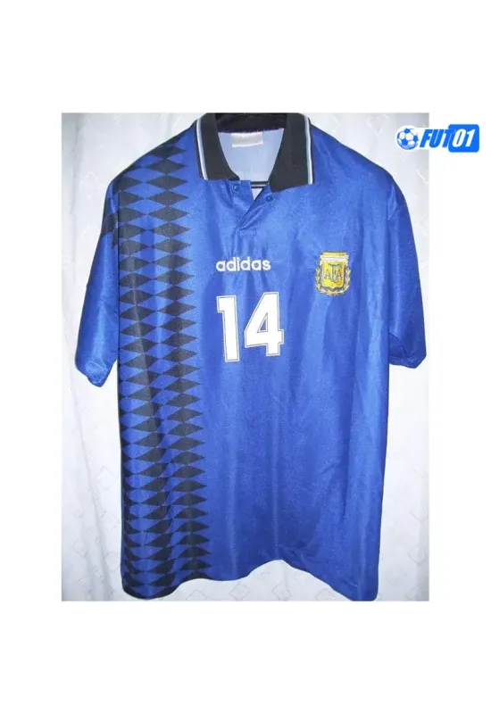 Camiseta SIMEONE 14 Replica Argentina Segunda Equipación 1994 Retro
