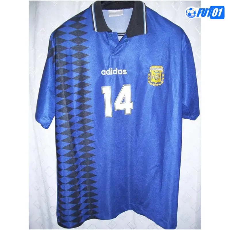 Camiseta SIMEONE 14 Replica Argentina Segunda Equipación 1994 Retro
