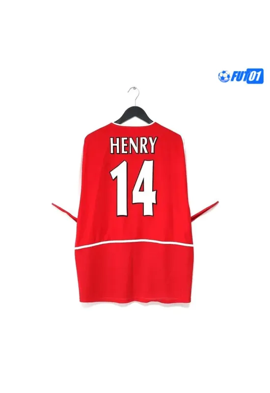 Camiseta HENRY 14 Calidad AAA Arsenal Local Primera Equipación 2003/04 Retro