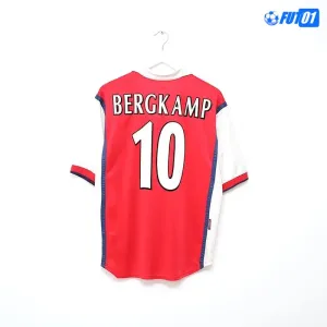 Camiseta BERGKAMP 10 Calidad Premium Arsenal Local Primera Equipación 1998/99  Retro Clasico