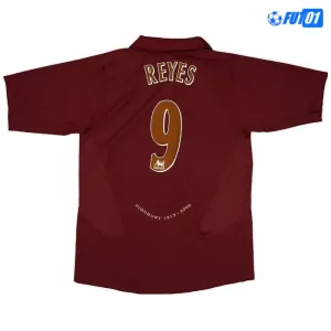 Camiseta REYES 9 Futbol Arsenal Home Primera Equipación 2005/06 Retro