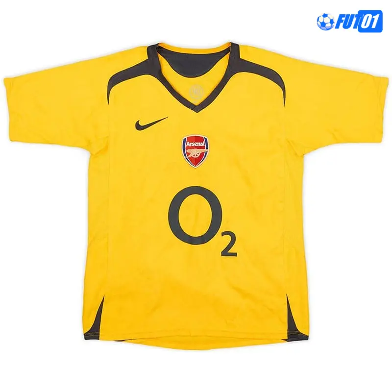 Camiseta REYES 9 Replica Arsenal Visitante Segunda Equipación 2005/06 Vintage