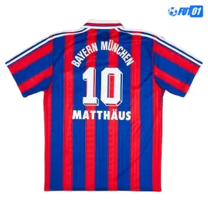 Camiseta MATTHÄUS 10 Calidad AAA Bayern Munich Home 1995/97 Retro
