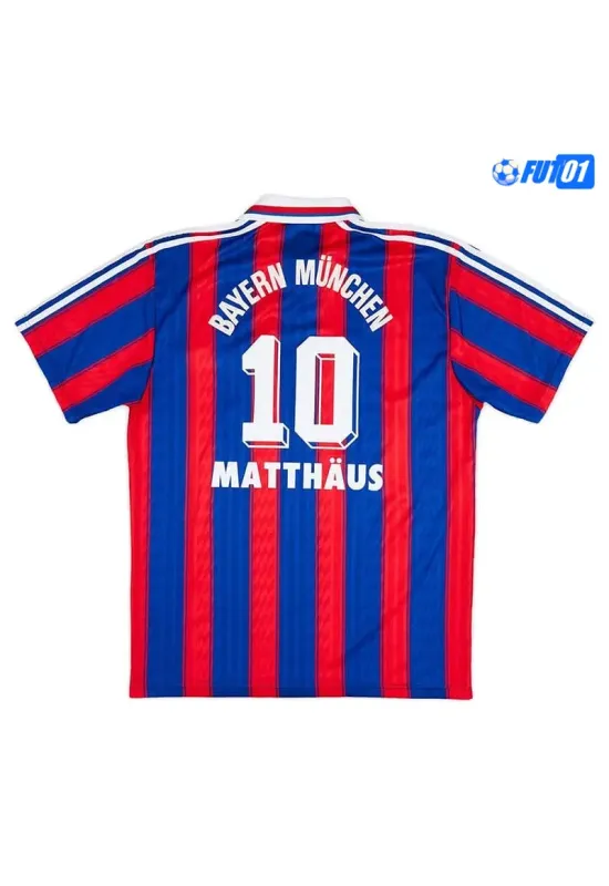 Camiseta MATTHÄUS 10 Calidad AAA Bayern Munich Home 1995/97 Retro