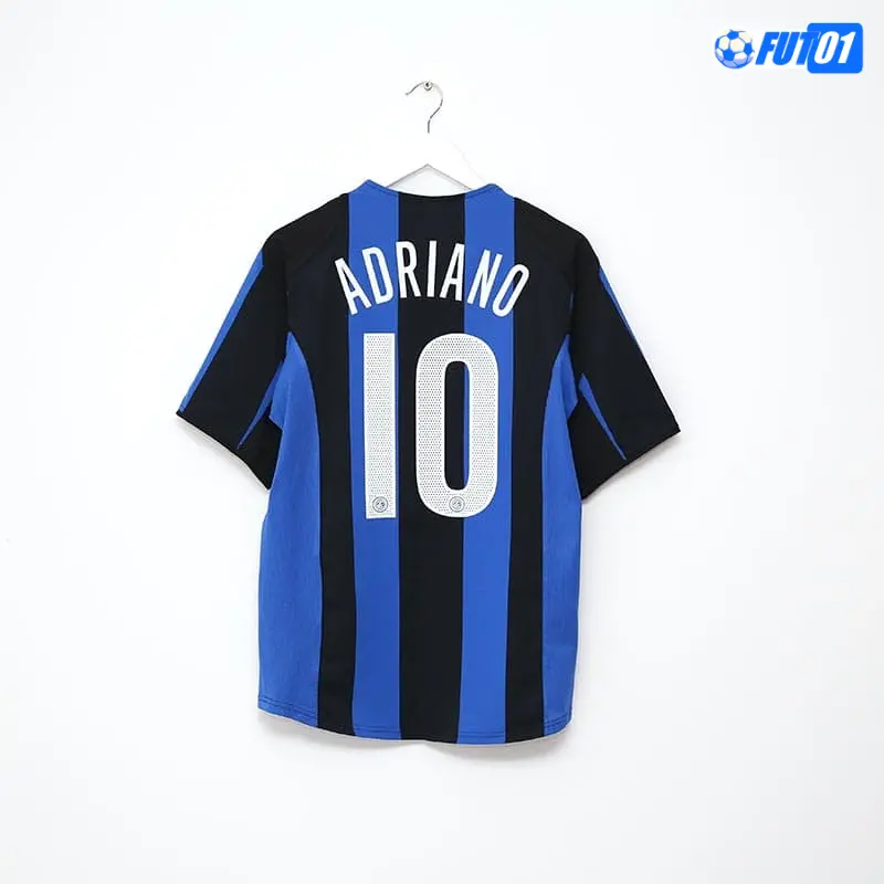 Camiseta ADRIANO 10 Calidad AAA Inter de Milán Home 2004/05 Retro