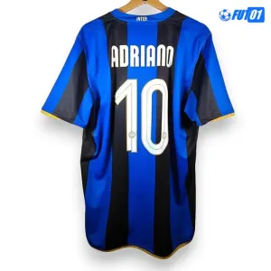 Camiseta ADRIANO 10 Calidad THAI Inter de Milán Primera Equipación 2008/09  Retro Clasico