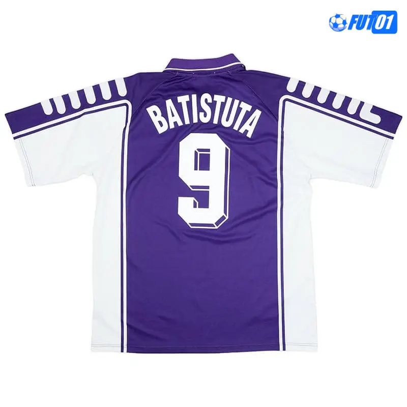 Camiseta BATISTUTA 9 Barata Florencia Local 1999/00 Antigua
