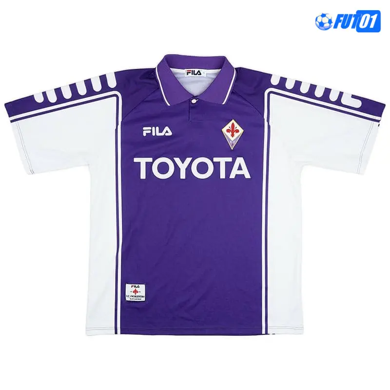 Camiseta BATISTUTA 9 Barata Florencia Local 1999/00 Antigua