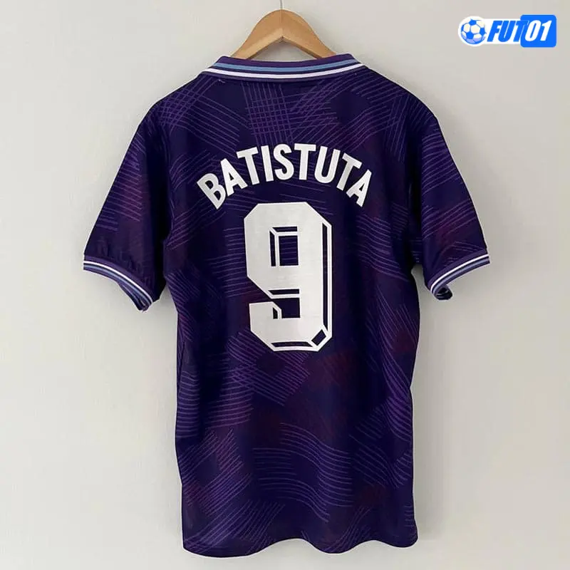 Camiseta BATISTUTA 9 Replica Florencia Home Primera Equipación 1992/93 Vintage