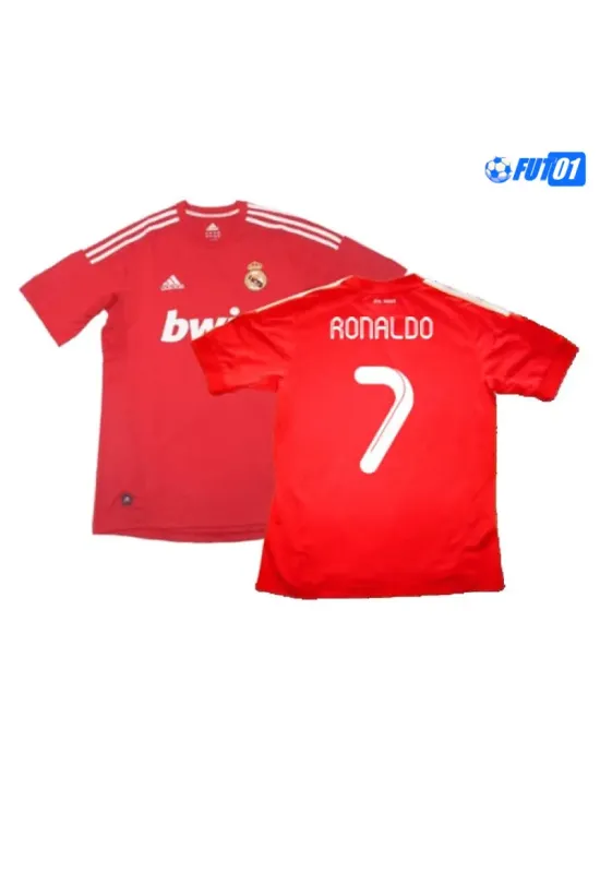 Camiseta RONALDO 7 Barata Real Madrid Alternativo 2011/12 Antigua
