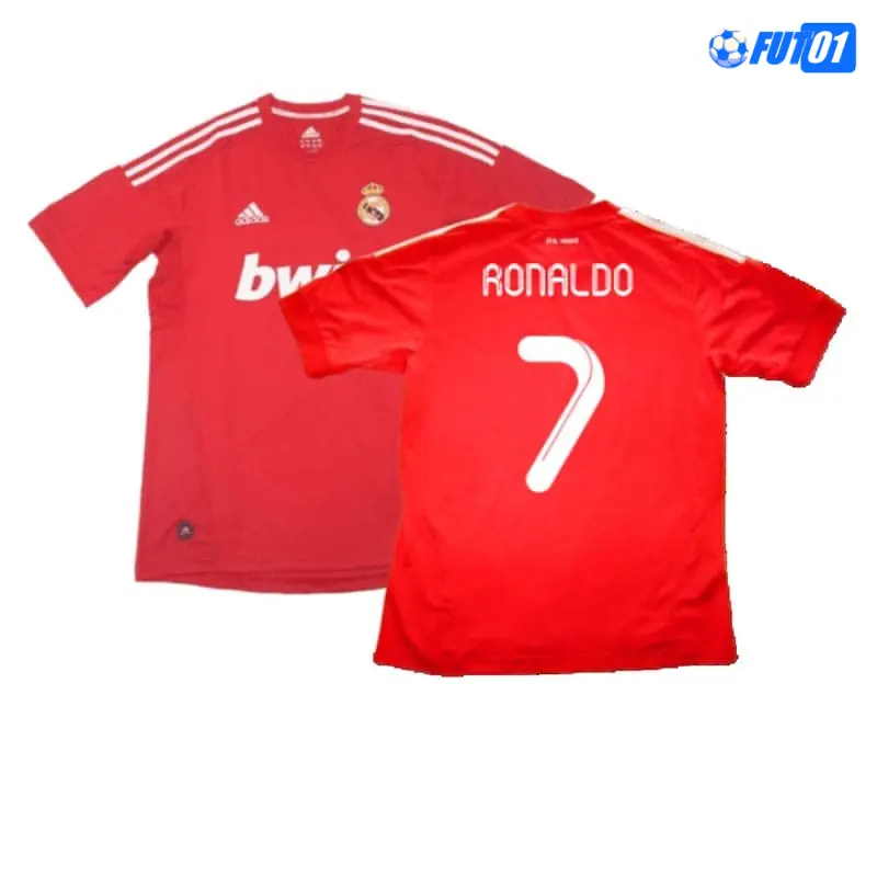 Camiseta RONALDO 7 Barata Real Madrid Alternativo 2011/12 Antigua