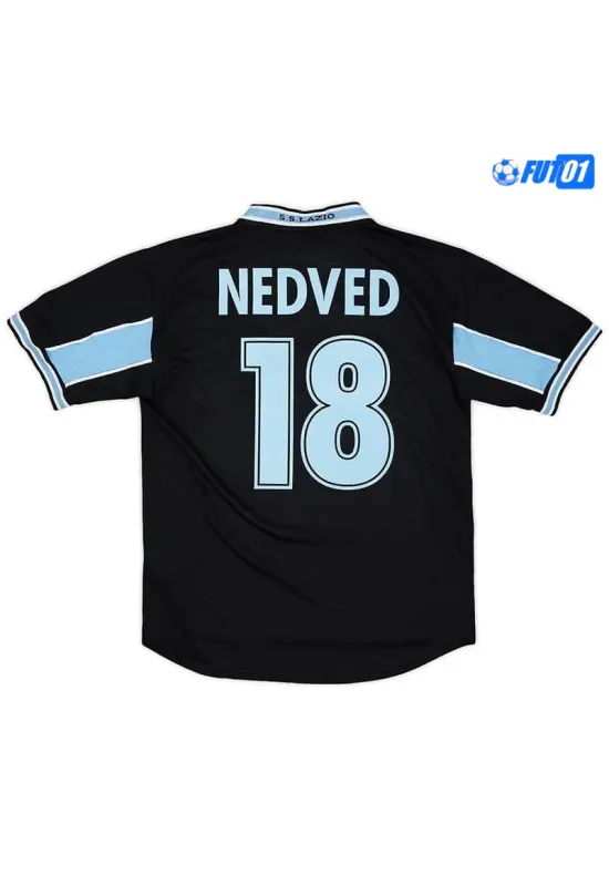 Camiseta NEDVED 18 Calidad AAA Lazio Alternativo 1998/99 Retro