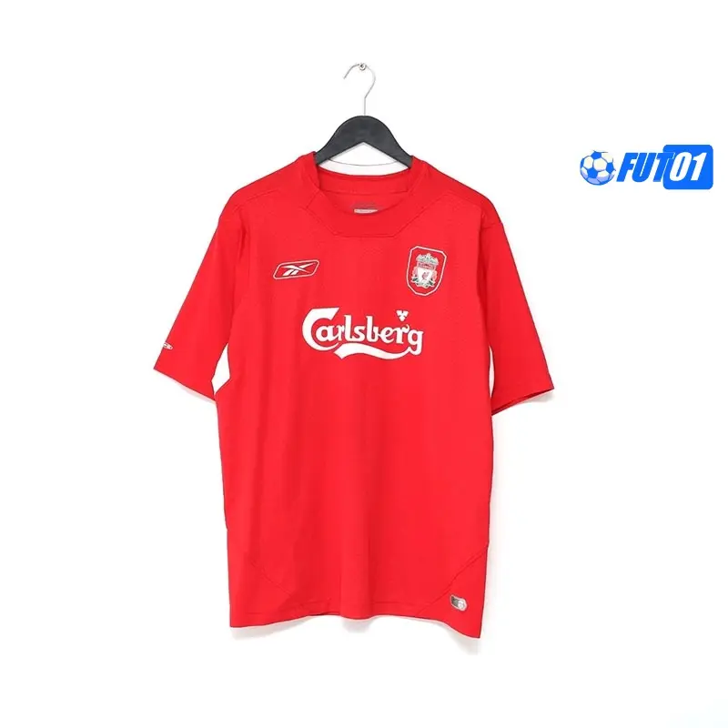 Camiseta ALONSO 14 Futbol Liverpool Primera Equipación 2004/05 Retro