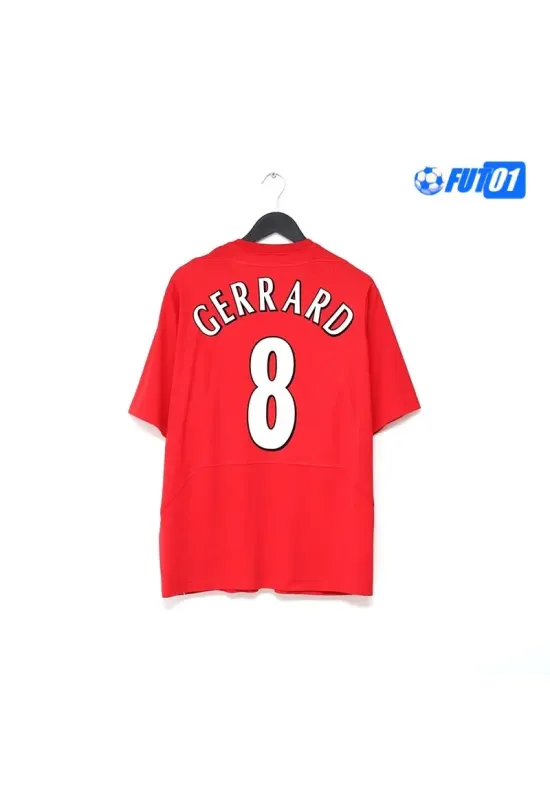 Camiseta GERRARD 8 Calidad Premium Liverpool Local 2004/05  Retro Clasico