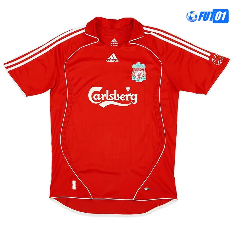 Camiseta GERRARD 8 Calidad Premium Liverpool Primera Equipación 2006/08 Vintage