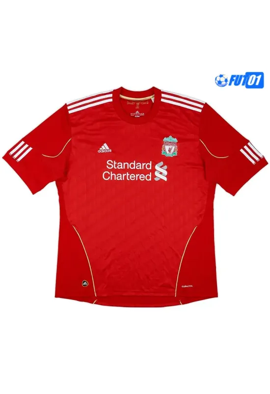 Camiseta SUAREZ 7 Barata Liverpool Local Primera Equipación 2010 Antigua