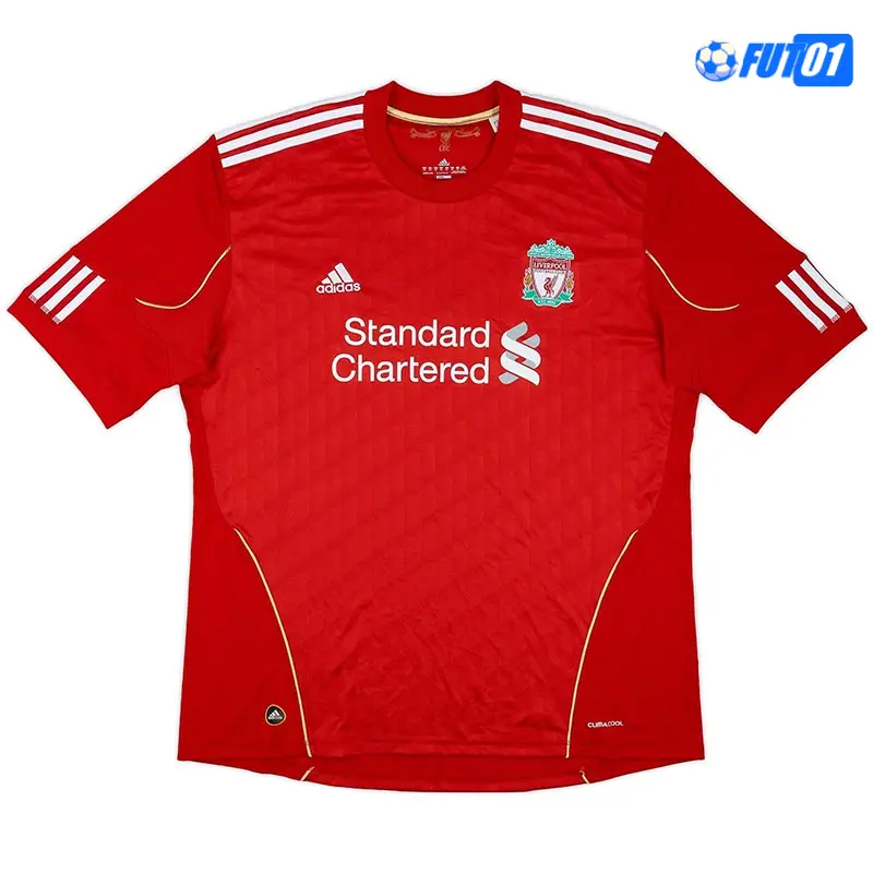 Camiseta SUAREZ 7 Barata Liverpool Local Primera Equipación 2010 Antigua