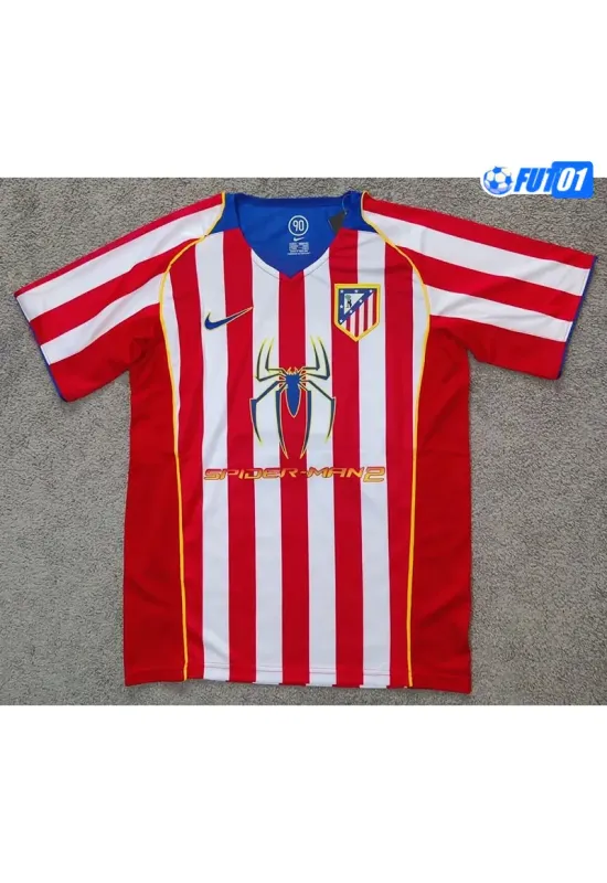 Camiseta F.TORRES 9 Replica Atlético de Madrid Home Primera Equipación 2004/05 Retro