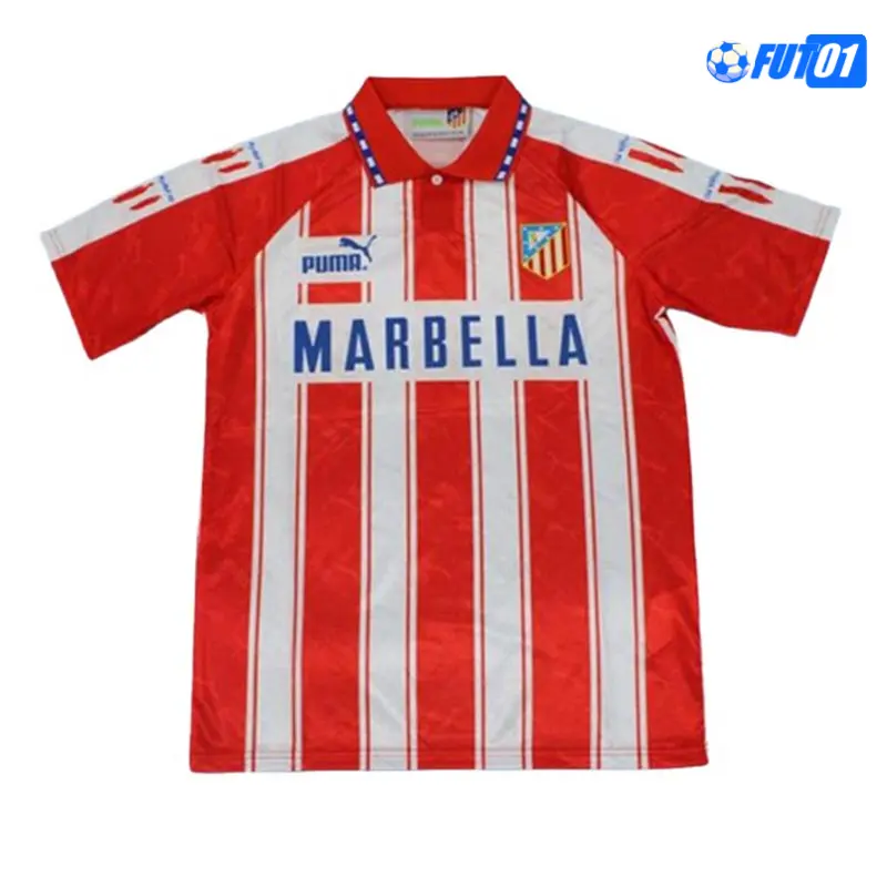 Camiseta SIMEONE 14 Barata Atlético de Madrid Local 1994/95 Vintage