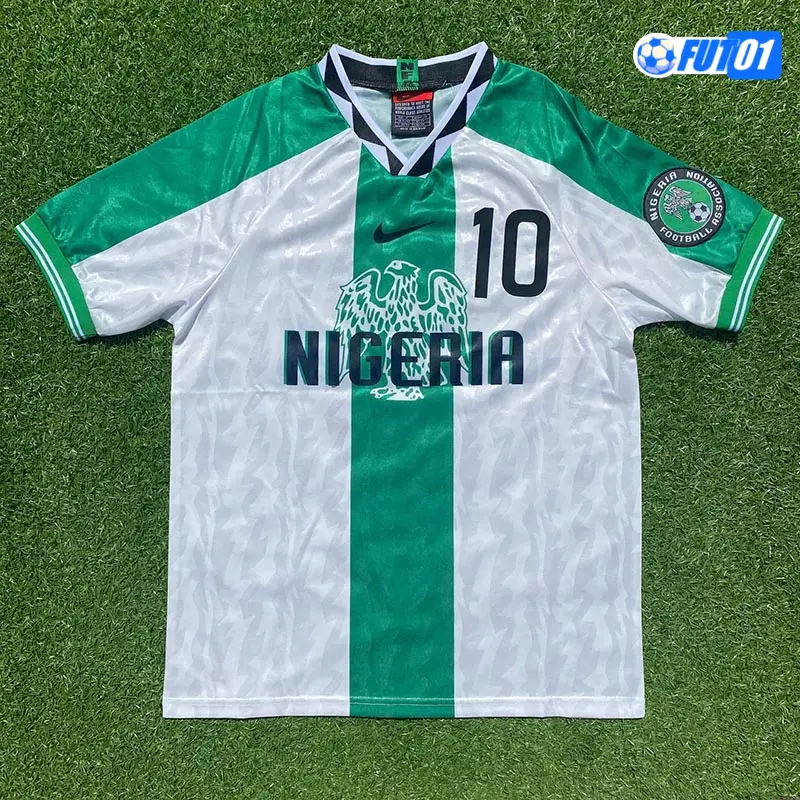 Camiseta OKOCHA 10 Barata Nigeria Segunda Equipación 1996 Vintage