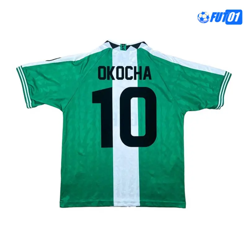 Camiseta OKOCHA 10 Replica Nigeria Home Primera Equipación 1996 Retro