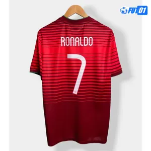 Camiseta RONALDO 7 Calidad THAI Portugal Home Primera Equipación 2014 Retro