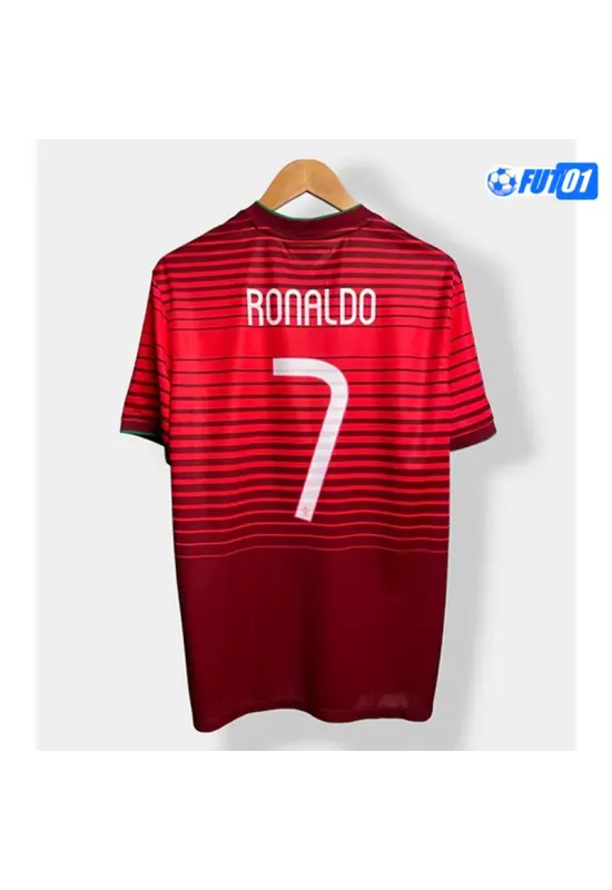 Camiseta RONALDO 7 Calidad THAI Portugal Home Primera Equipación 2014 Retro