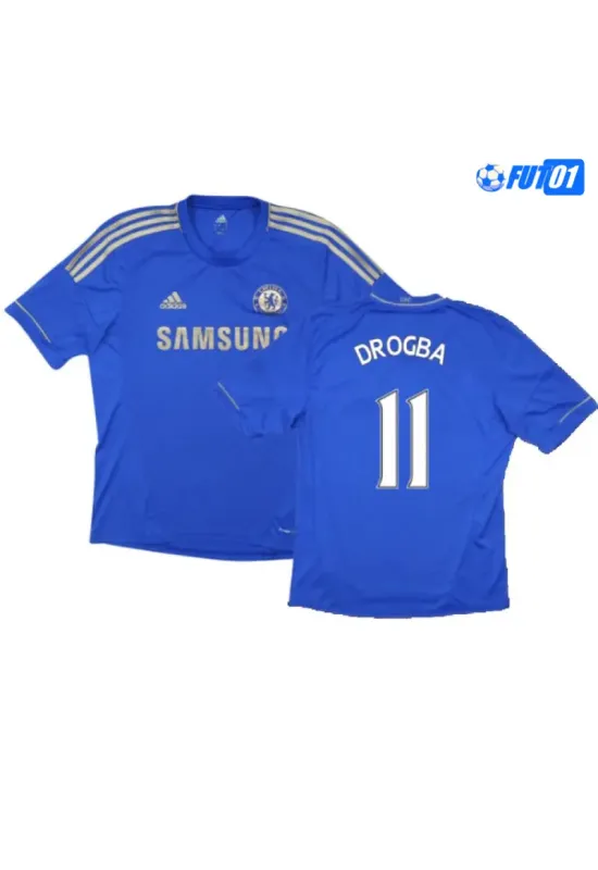 Camiseta DROGBA 11 Calidad Premium Chelsea Primera Equipación 2012/13 Antigua