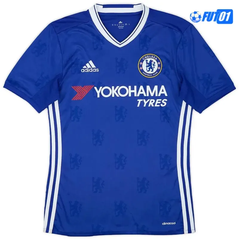 Camiseta HAZARD 10 Replica Chelsea Local Primera Equipación 2016/17 Retro
