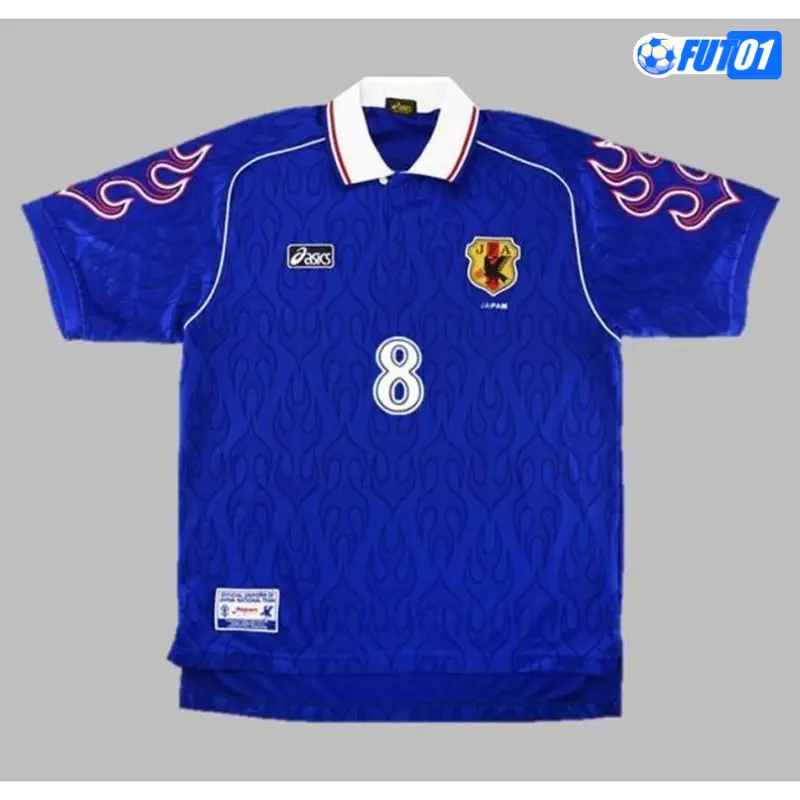 Camiseta NAKATA 8 Barata Japón Home Primera Equipación 1998 Vintage
