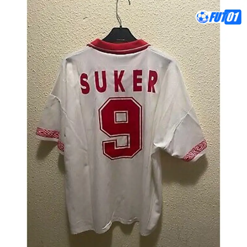 Camiseta SUKER 9 Calidad AAA Sevilla Primera Equipación 1994/96  Retro Clasico