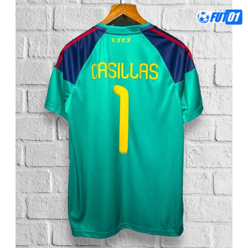 Camiseta CASILLAS 1 Calidad AAA España  2010 Vintage
