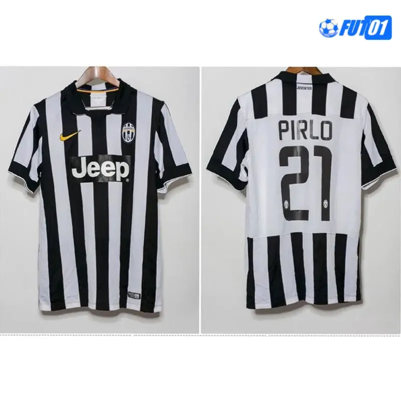 Camiseta PIRLO 21 Calidad THAI Juventus Local Primera Equipación 2014/15 Antigua